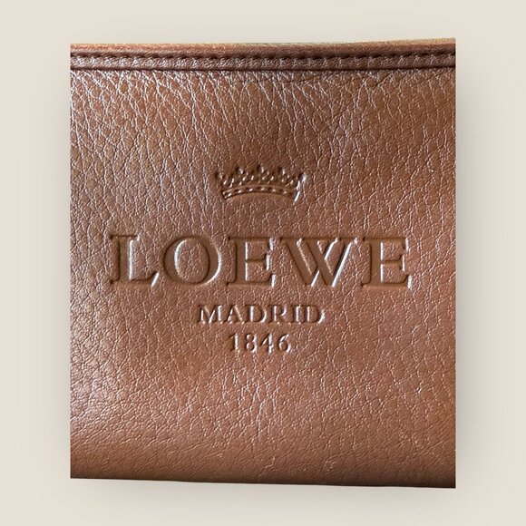 Loewe Brown Leather Zip Around Long Wallet | Like New - Picture 5 of 5